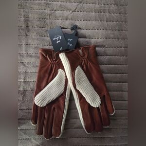 Echo Lamb Skin Leather And Thermal Gloves Size: Small